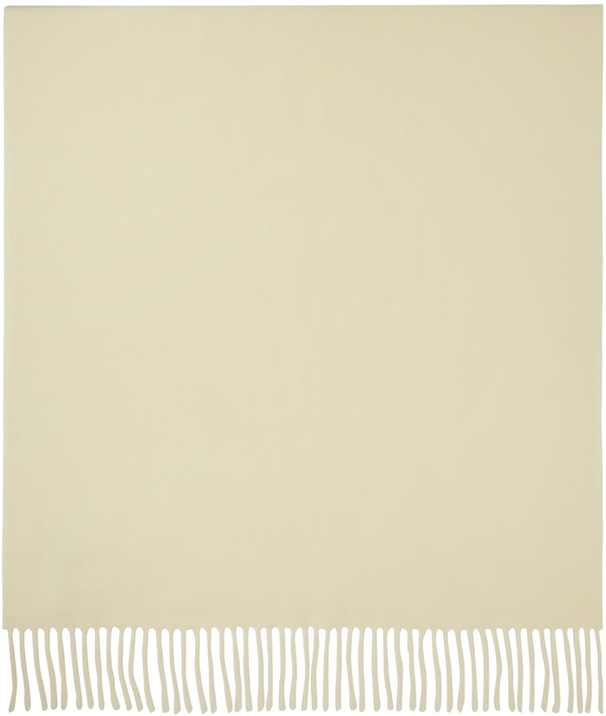 Maison Kitsuné Off-White Bold Fox Head Patch Scarf