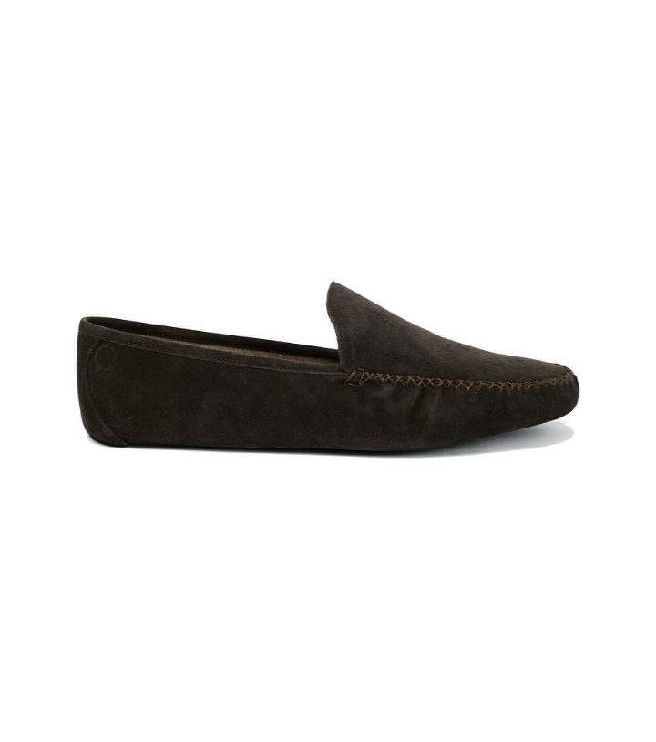 Photo: Loro Piana - Maurice suede loafers