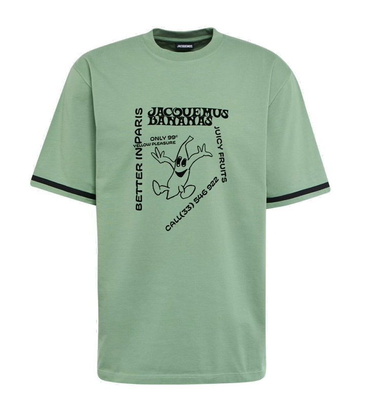 Photo: Jacquemus - Le T-Shirt Banana cotton jersey T-shirt