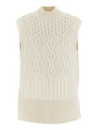 Closed Wool Sleeveless Knitwear