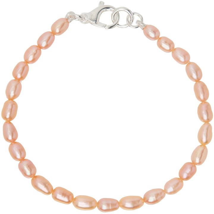 Photo: Hatton Labs Pink Freshwater Teardrop Pearl Bracelet