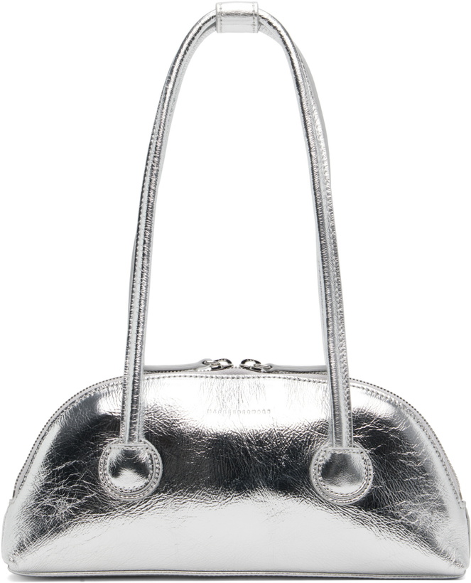 Photo: MARGESHERWOOD Silver Bessette Shoulder Bag
