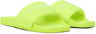 Alexander Wang Yellow AW Pool Slides