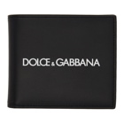 Dolce and Gabbana Black Logo Bifold Wallet