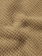 Thom Browne - Waffle-Knit Wool-Jacquard Sweater - Brown