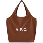 A.P.C. Brown Ninon Tote