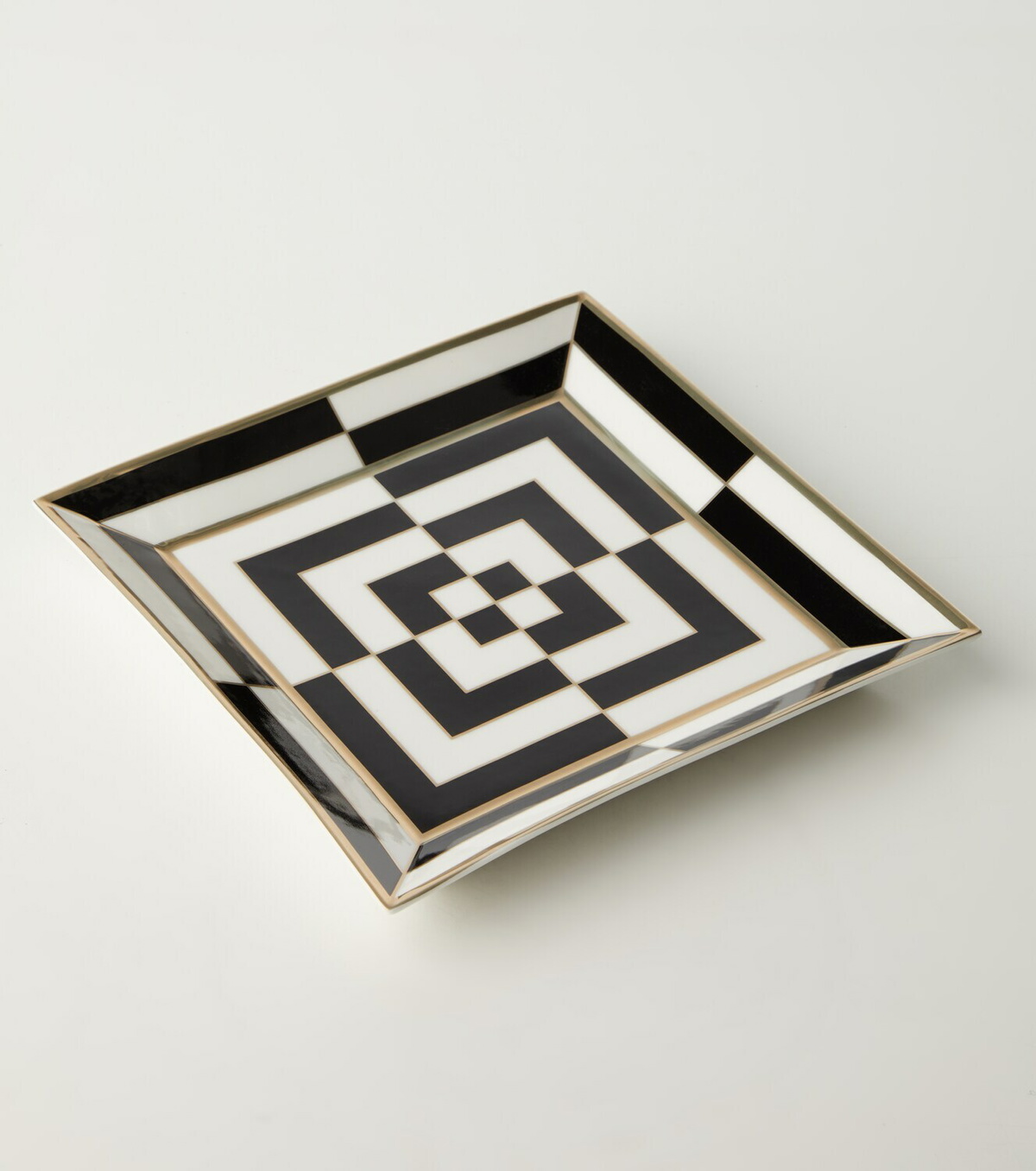 Jonathan Adler OP Art ceramic serving tray