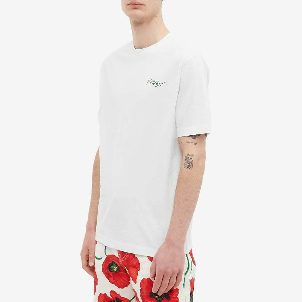 KENZO Paris Poppy Print Relax Tee Kenzo