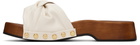 GANNI Off-White Tia Fairy Clog Sandals