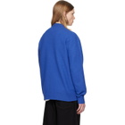 Jil Sander Blue Wool Sweater