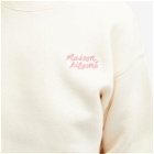 Maison Kitsuné Women's Handwriting Logo Comfort Sweatshirt