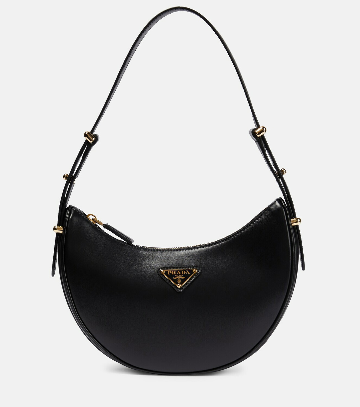 Prada - Nylon Studded Bucket Bag  HBX - Globally Curated Fashion and  Lifestyle by Hypebeast