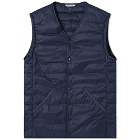 Barbour Collarless Baffle Gilet - White Label