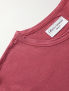 OFFICINE GÉNÉRALE - Pigment-Dyed Lyocell and Cotton-Blend Jersey T-Shirt - Pink