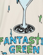 Msgm Mens T-shirt Cream