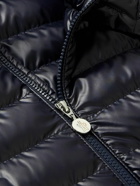 Moncler - Logo-Appliquéd Quilted Shell Down Hooded Jacket - Black