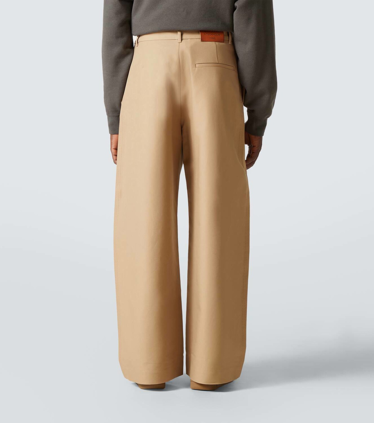 パンツ Acne Studios  Caramel Twill 32/32 Acne Studios Cotton twill wide-leg pants Acne Studios