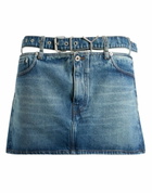 Y/project Womens Denim skirt in Blue