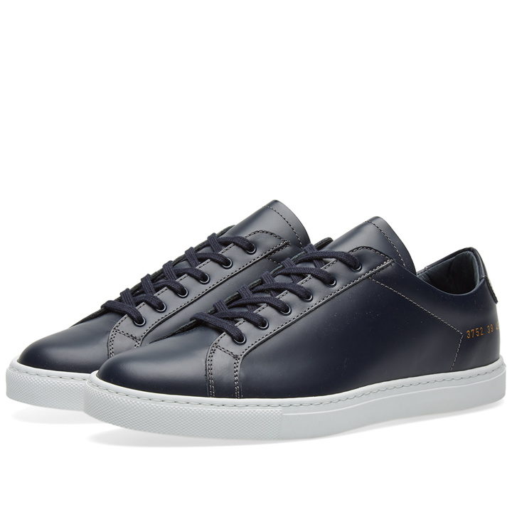 Photo: Woman by Common Projects Retro Low Boxed Leather