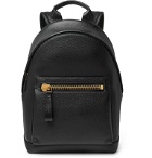 TOM FORD - Buckley Full-Grain Leather Backpack - Black