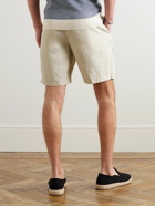 Orlebar Brown - Norwich Straight-Leg Linen Shorts - Neutrals