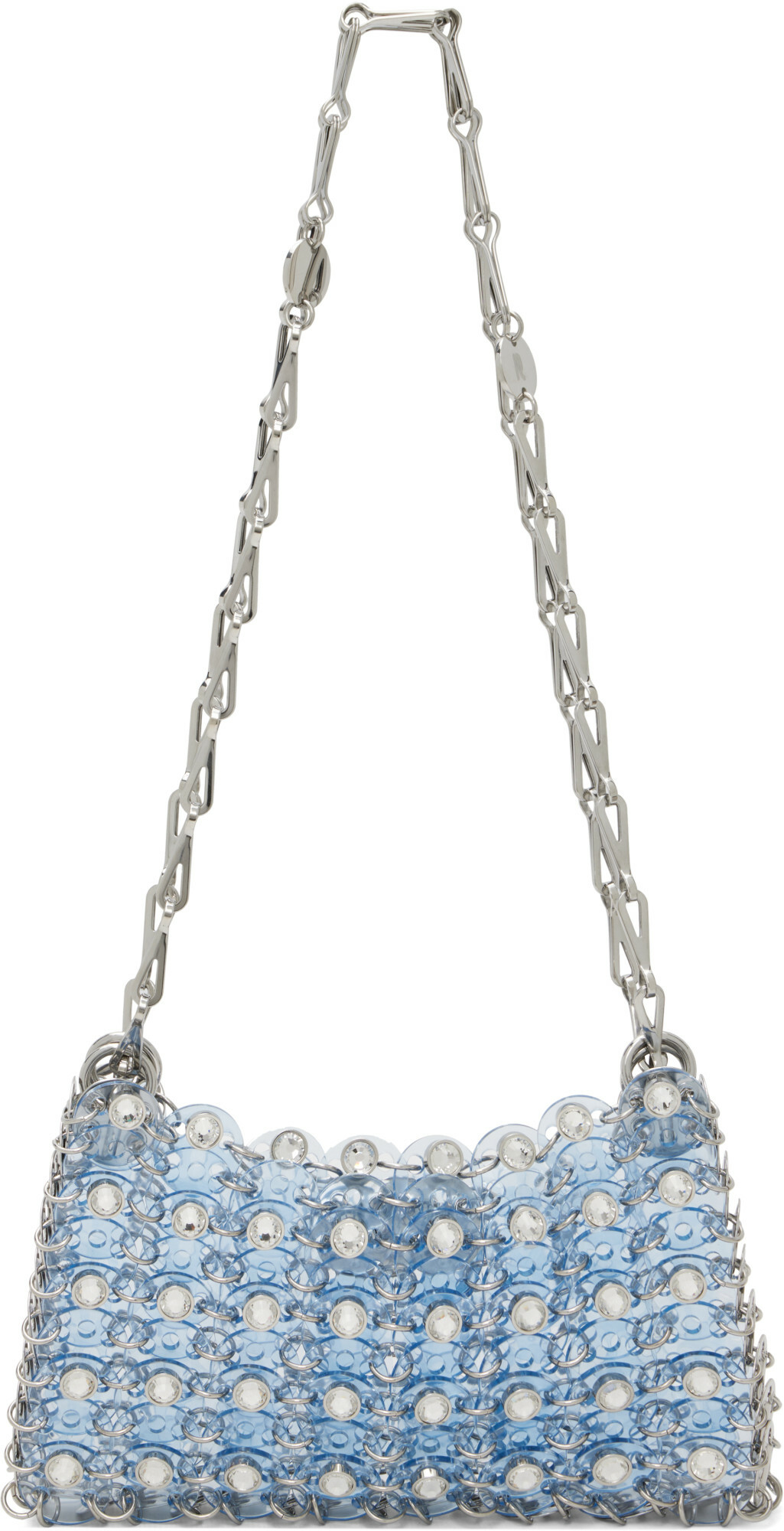 Rabanne Blue 1969 Nano Shoulder Bag