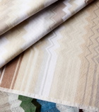 Missoni Giacomo Zigzag cotton terry bath sheet