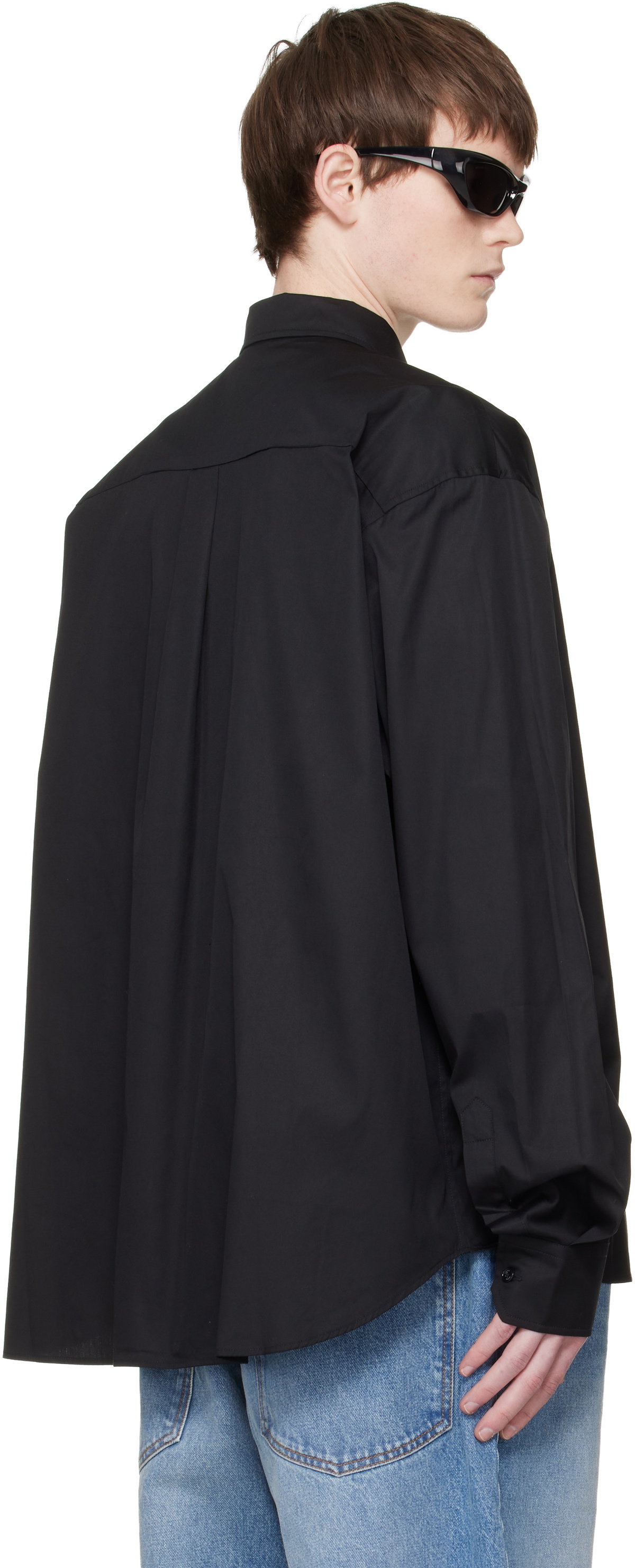 VETEMENTS Black Tie Classic Shirt
