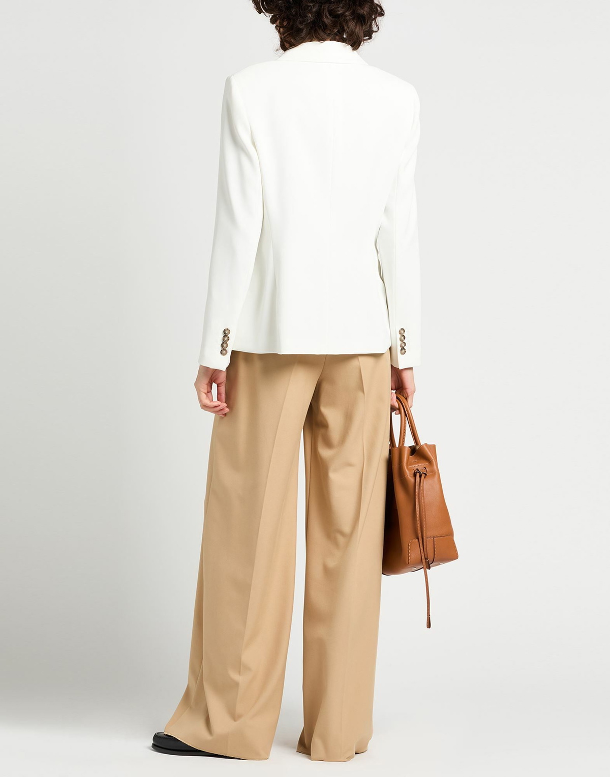 Peserico Womens Blazer in White