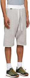 BYBORRE Grey Knit Shorts