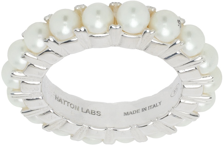 Photo: Hatton Labs Silver & White Eternity Ring