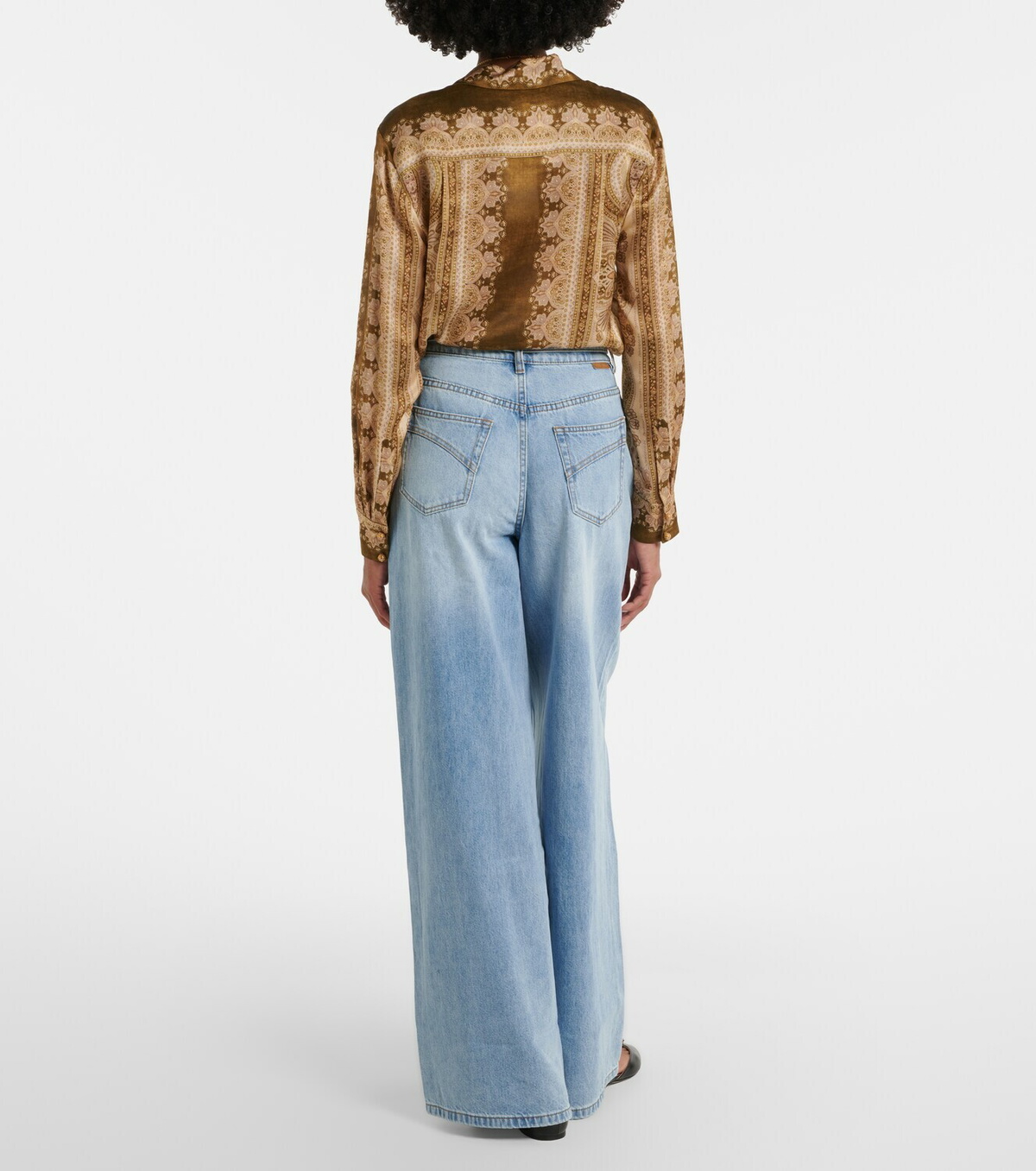Zimmermann Indra wide-leg jeans