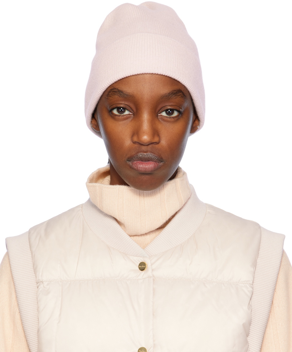 Max Mara Pink Dindi Beanie