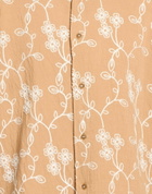 Berna Mens Shirt Camel
