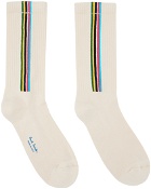 PS by Paul Smith Three-Pack Multicolor Sports Stripe Socks