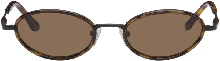 Photo: BONNIE CLYDE Black & Brown Voodoo Sunglasses