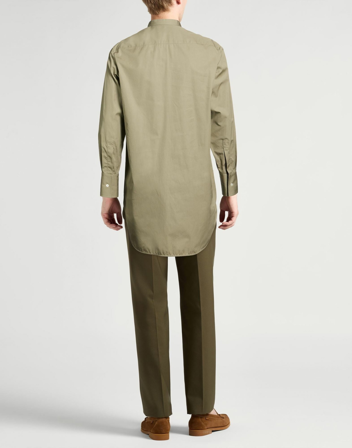 Jil Sander Mens Shirt in Sage green