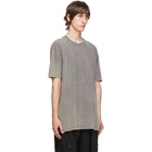 11 by Boris Bidjan Saberi Grey Acid Long Sleeve T-Shirt