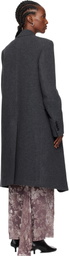 Ann Demeulemeester Gray Viv High Comfort Tailored Coat