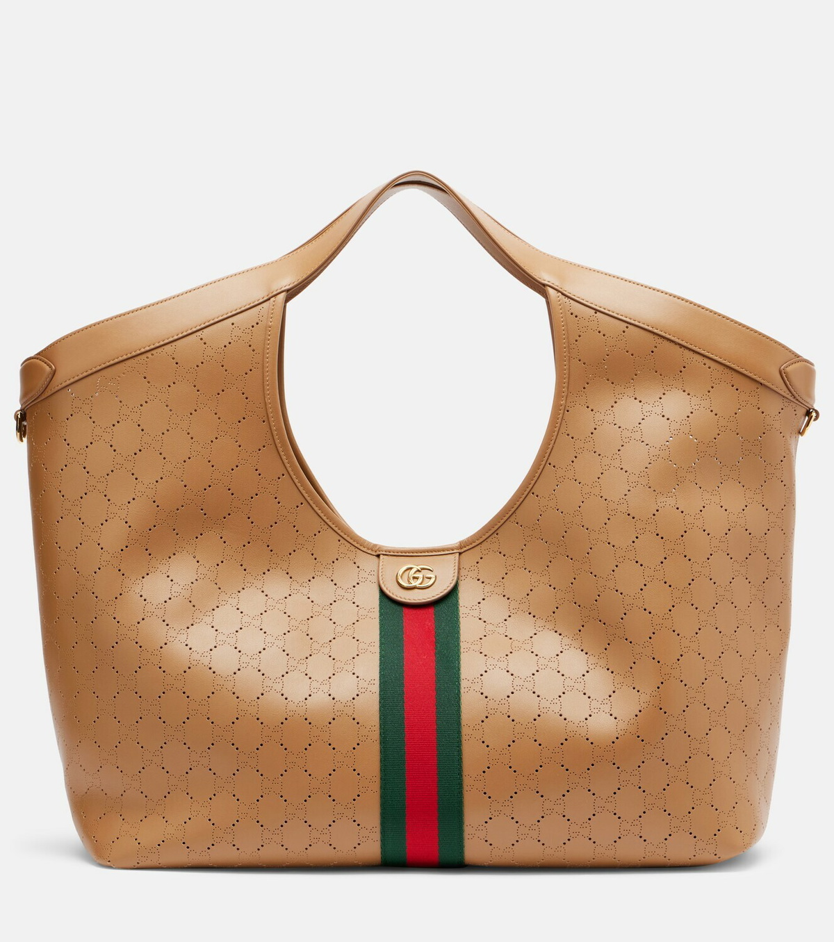 Gucci Gucci Giglio Large leather tote bag