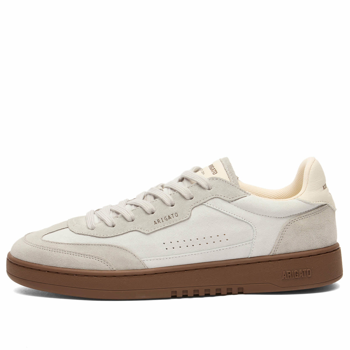 Axel Arigato Men's Rush 50/50 Sneakers in Beige/White Axel