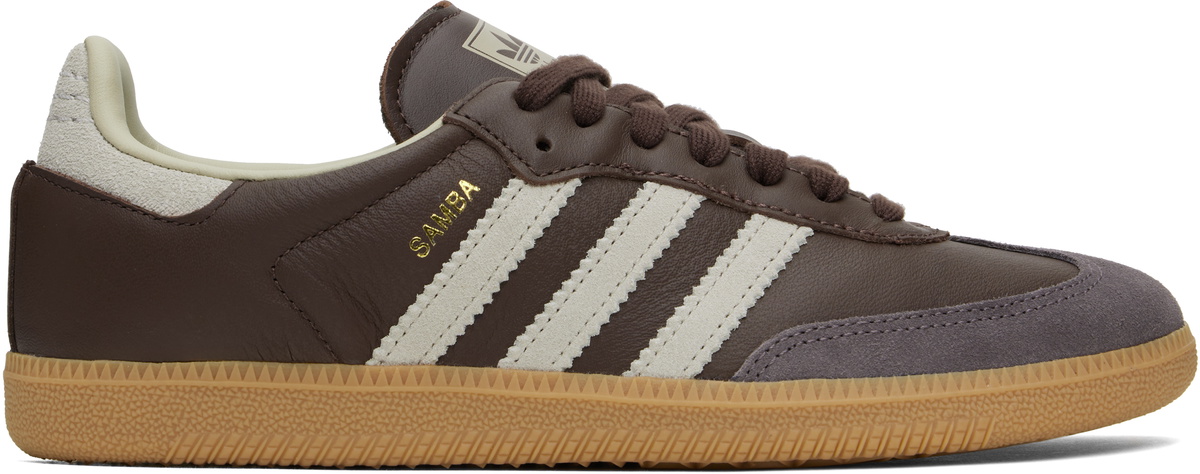 adidas gazelle silver green womens ADIDAS SAMBA ADV X KADER BLACK / BROWN / GUM main image 0