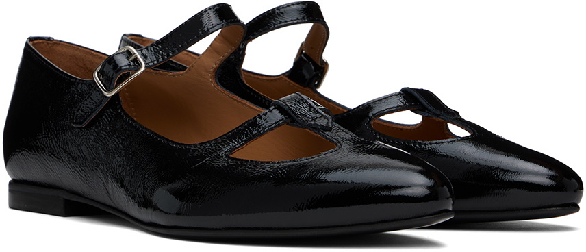 A.P.C. Black Katie Holmes Edition Katie Ballerina Flats