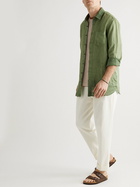 120% - Linen Shirt - Green