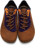 Jacquemus Brown Nubuck Esca Low-Top Sneakers