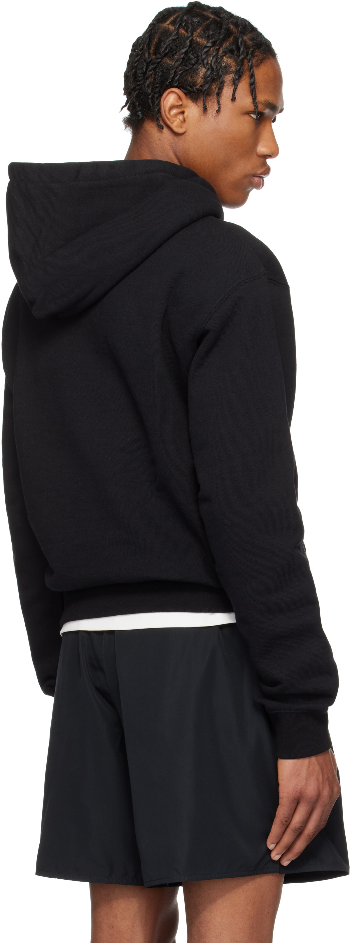 Jil Sander Black Logo Hoodie
