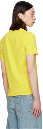 Moschino Yellow Printed T-Shirt