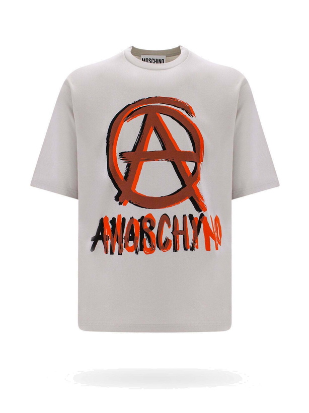 Photo: Moschino   T Shirt Grey   Mens