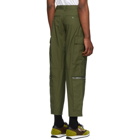 Helmut Lang Green Aviator Cargo Pants