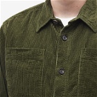 Oliver Spencer Men's Cord Treviscoe Shirt in Green